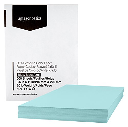 Algopix Similar Product 15 - Amazon Basics 50 Recycled Color