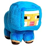 Algopix Similar Product 5 - JINX Minecraft Blue Baby Sheep Plush