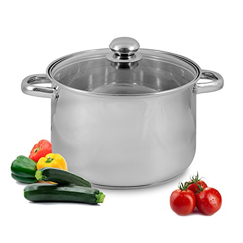 Algopix Similar Product 13 - PureLife Round Stock Pot Made of