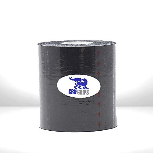 Algopix Similar Product 7 - GrifGrips Sports Tape Black 2Roll