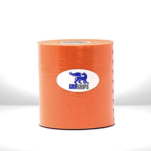 Algopix Similar Product 9 - GrifGrips Sports Tape Orange 2Roll