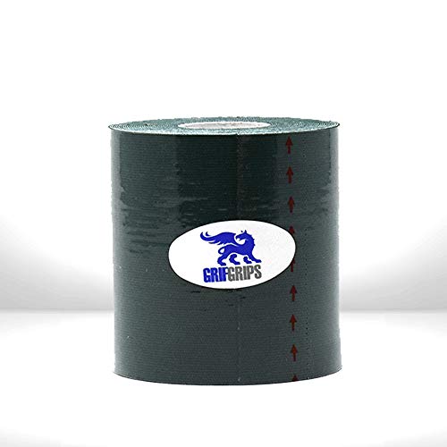 Algopix Similar Product 4 - GrifGrips Oval Sports Tape Dark Green