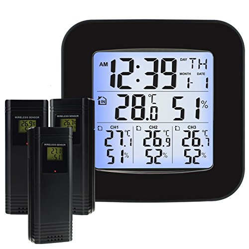 Algopix Similar Product 3 - TEKCOPLUS Wireless Weather Station