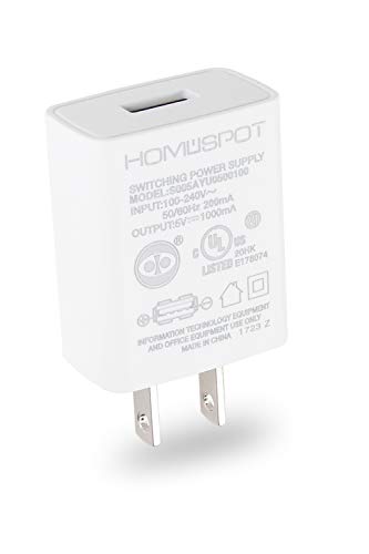 Algopix Similar Product 9 - HomeSpot UL Certified USB Wall Charger