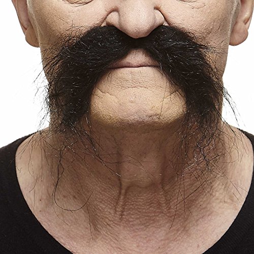 Algopix Similar Product 15 - Mustaches Self Adhesive Fu Manchu Fake
