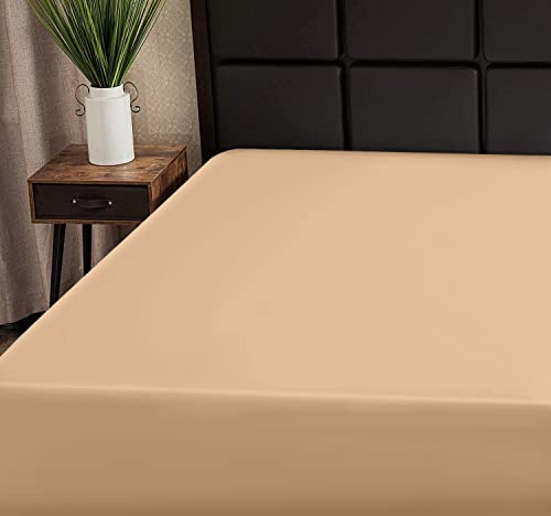 Algopix Similar Product 10 - Superity Linen Twin Fitted Sheet Made