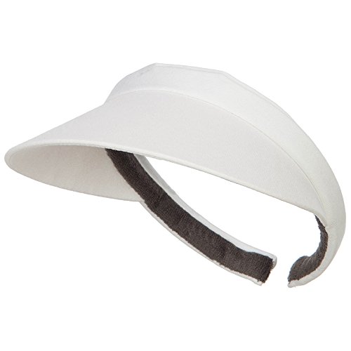 Algopix Similar Product 10 - Cotton Small Clip On 3 Bill  White