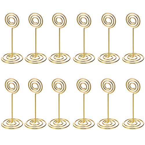 Algopix Similar Product 6 - Shappy 12 Pack Table Number Card