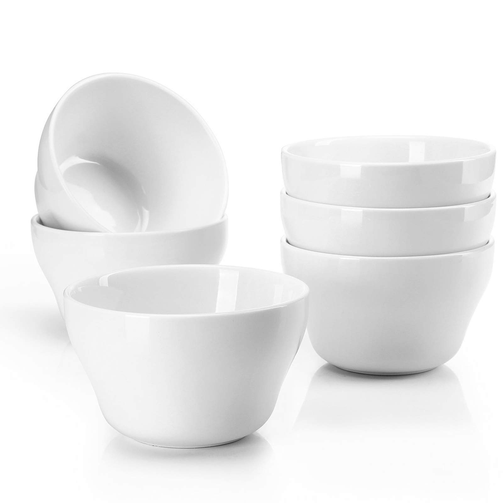 Algopix Similar Product 5 - Sweese Porcelain Bouillon Cups 8 Ounce