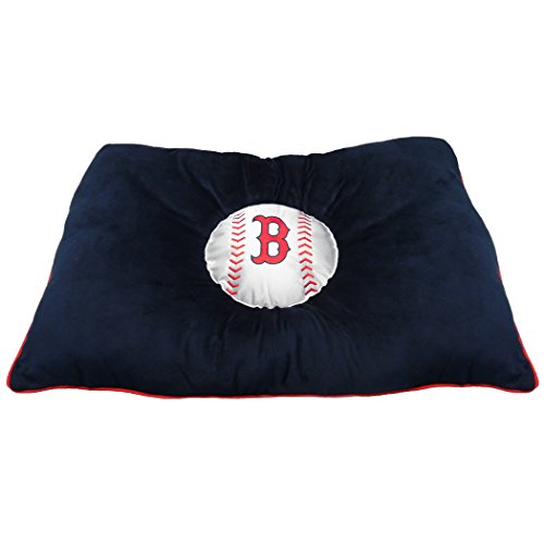 Algopix Similar Product 11 - MLB PET Bed  Boston Red Sox Soft 