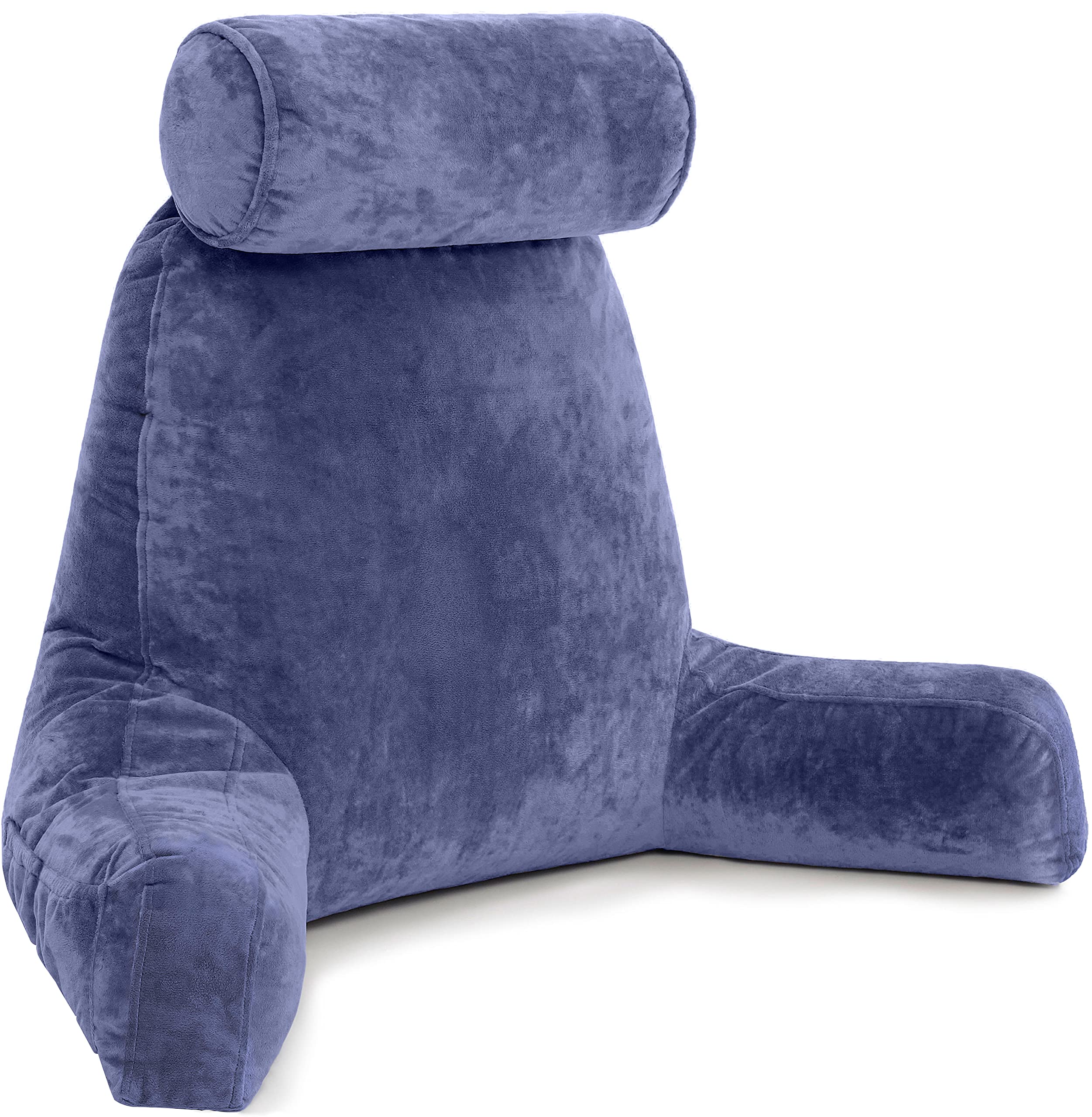 Algopix Similar Product 2 - Husband Pillow XXL Dark Blue Backrest