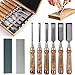 Algopix Similar Product 12 - HAWERK Wood Chisel Sets Wood Carving