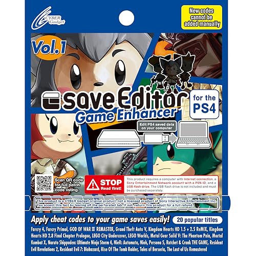 Algopix Similar Product 9 - saveEditor Game Enhancer for the PS4