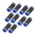 Algopix Similar Product 13 - uxcell 10Pcs 8mm Dia 2 Way Straight