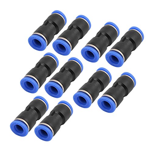 Algopix Similar Product 15 - uxcell 10Pcs 8mm Dia 2 Way Straight