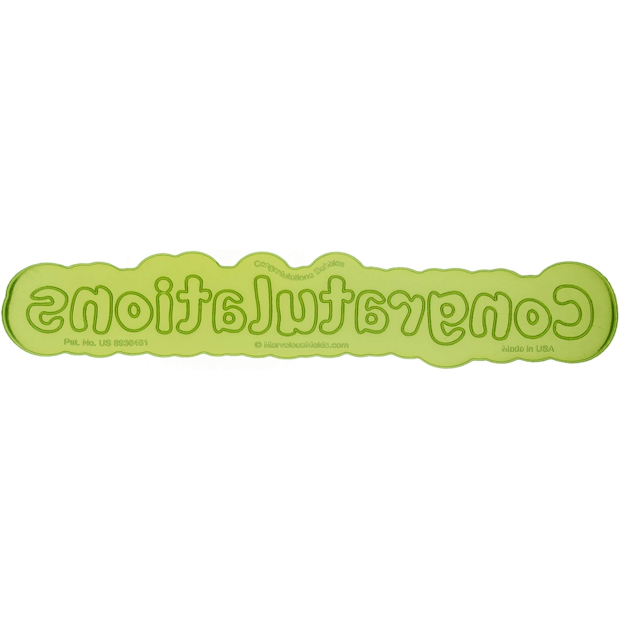 Algopix Similar Product 19 - Bubble Style Congratulations Flexabet 