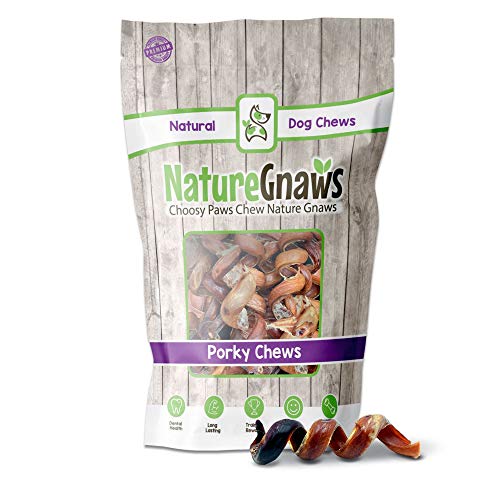 Algopix Similar Product 19 - Nature Gnaws Pork Bully Stick Springs