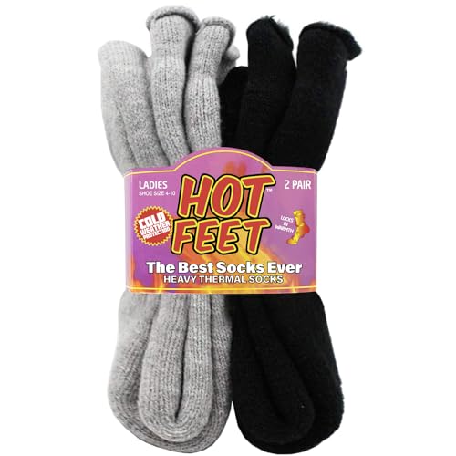 Algopix Similar Product 17 - HOT FEET Thermal Socks For Women  Warm