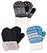 Algopix Similar Product 19 - 3 Pairs Boys Sherpa Lined Knit Mittens