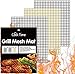 Algopix Similar Product 1 - BBQ Grill Mesh Mat Set of 3  Non Stick