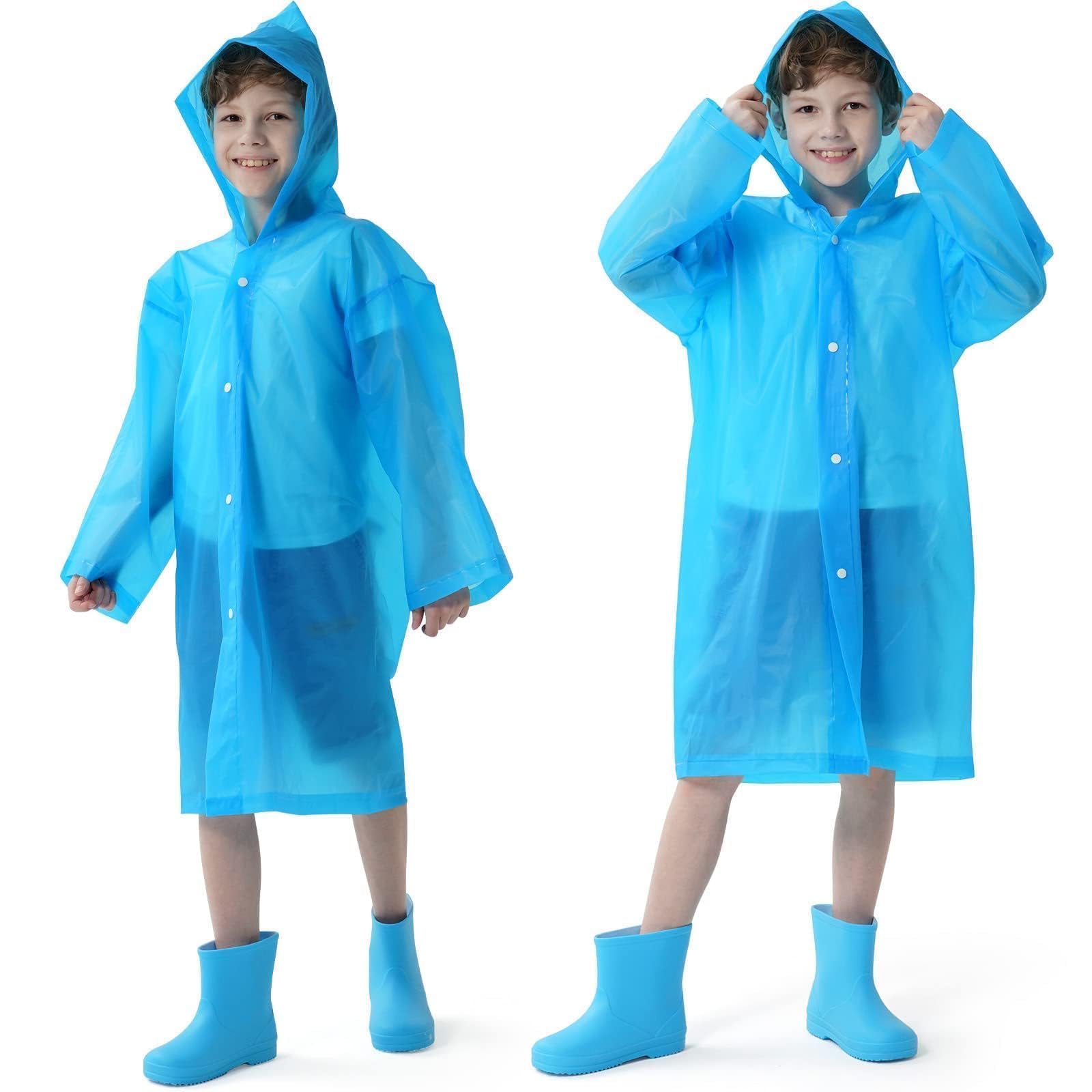 Algopix Similar Product 19 - Opret 2 Pack Raincoats for Kids
