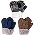 Algopix Similar Product 14 - 3 Pairs Boys Sherpa Lined Winter Knit