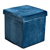 Algopix Similar Product 13 - Coavas Velvet Foldable Storage Ottoman