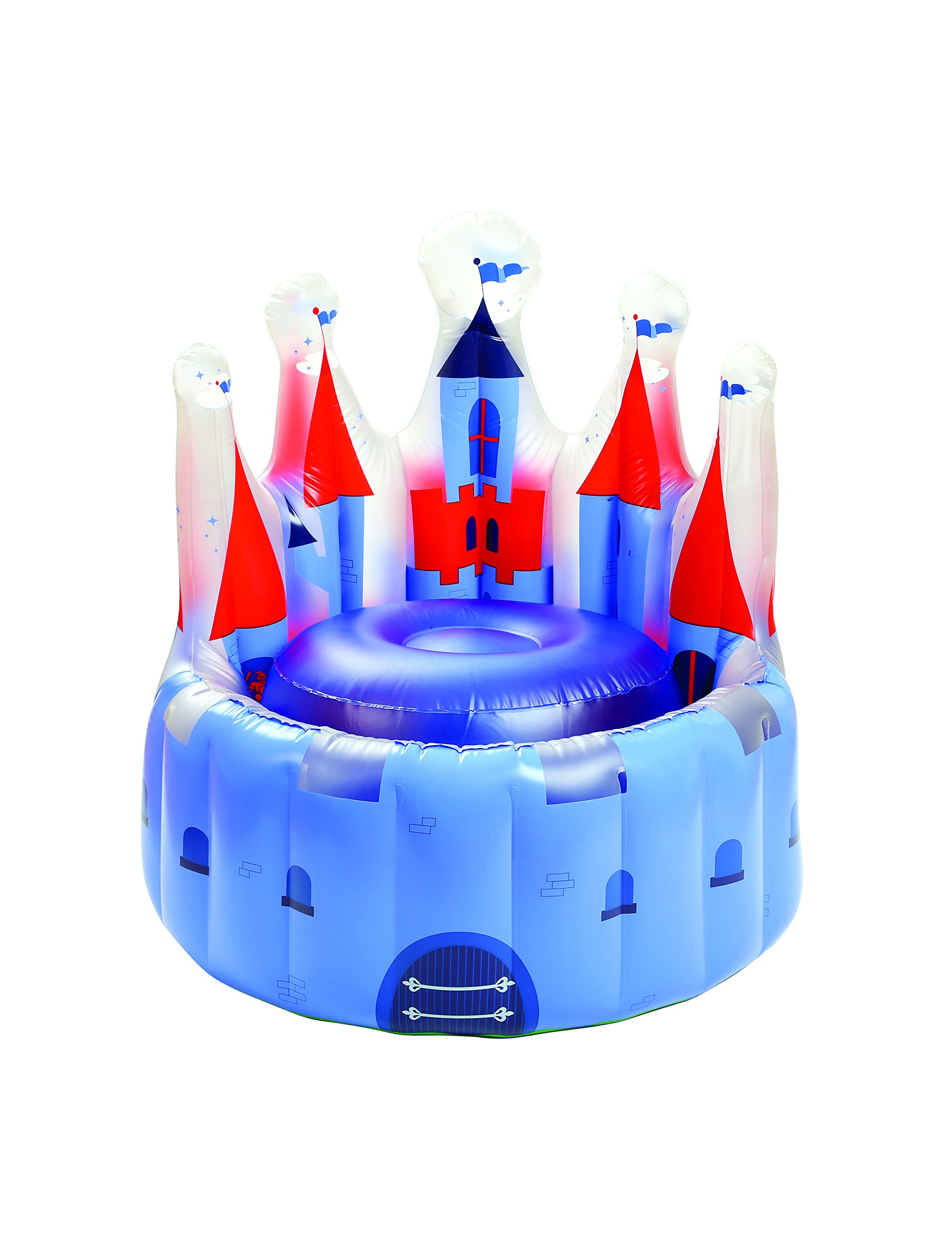 Algopix Similar Product 7 - 27 Inflatable Knight Castle Chair with