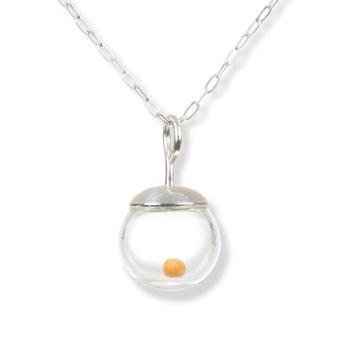 Algopix Similar Product 7 - Mustard seed necklace sterling silver
