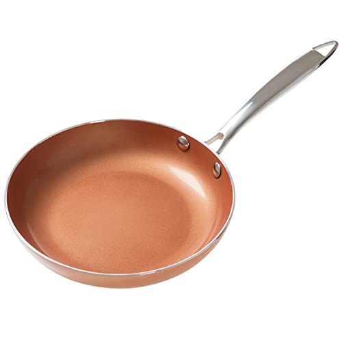 Algopix Similar Product 10 - 8 inch Double Layer Nonstick Frying
