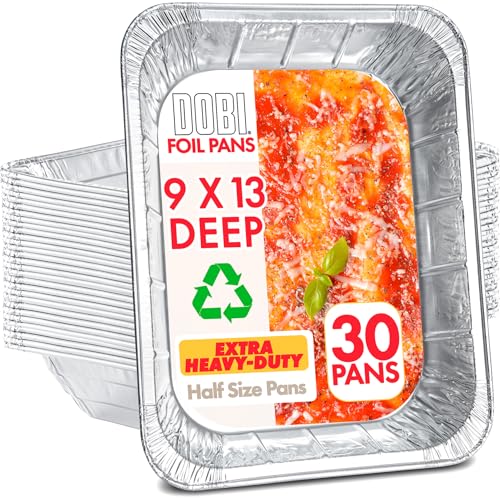 Algopix Similar Product 11 - 30 pack 9x13 Aluminum Pans Half Size