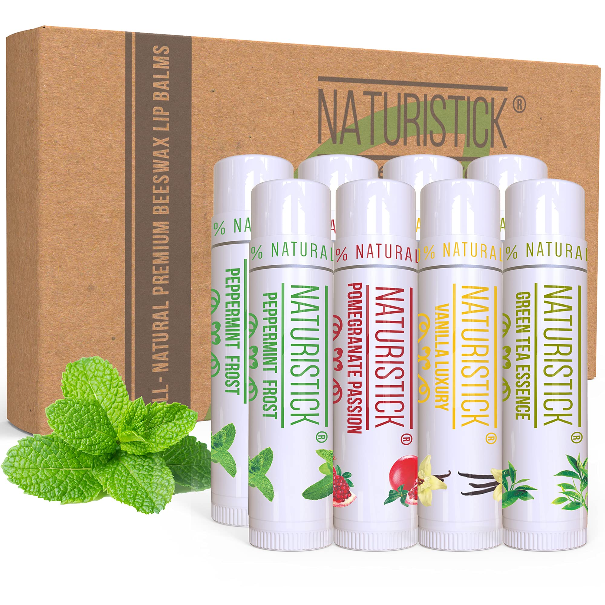 Algopix Similar Product 15 - Naturistick Premium Beeswax Lip Balm