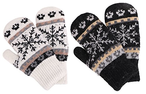 Algopix Similar Product 7 - Arctic Paw Womens Snowflake Winter