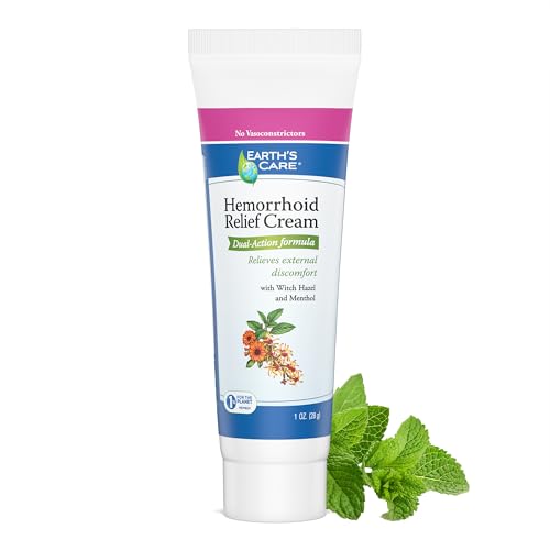 Algopix Similar Product 16 - Earths Care Hemorrhoid Cream 