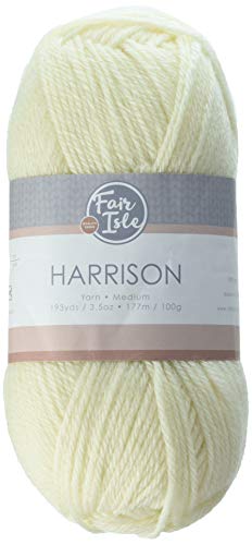 Algopix Similar Product 2 - Fair Isle Harrison Yarn-Vanilla Bean