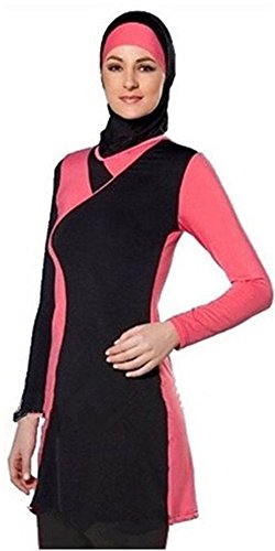 Algopix Similar Product 15 - KXCFCYS Modest Muslim Swimwear Islamic