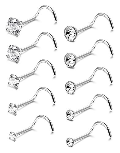 Algopix Similar Product 3 - FIBO STEEL 1030Pcs 20G Stainless Steel