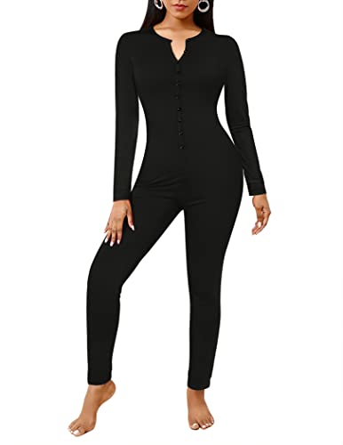 Algopix Similar Product 9 - Ekouaer Bandage One Piece Pajama Romper