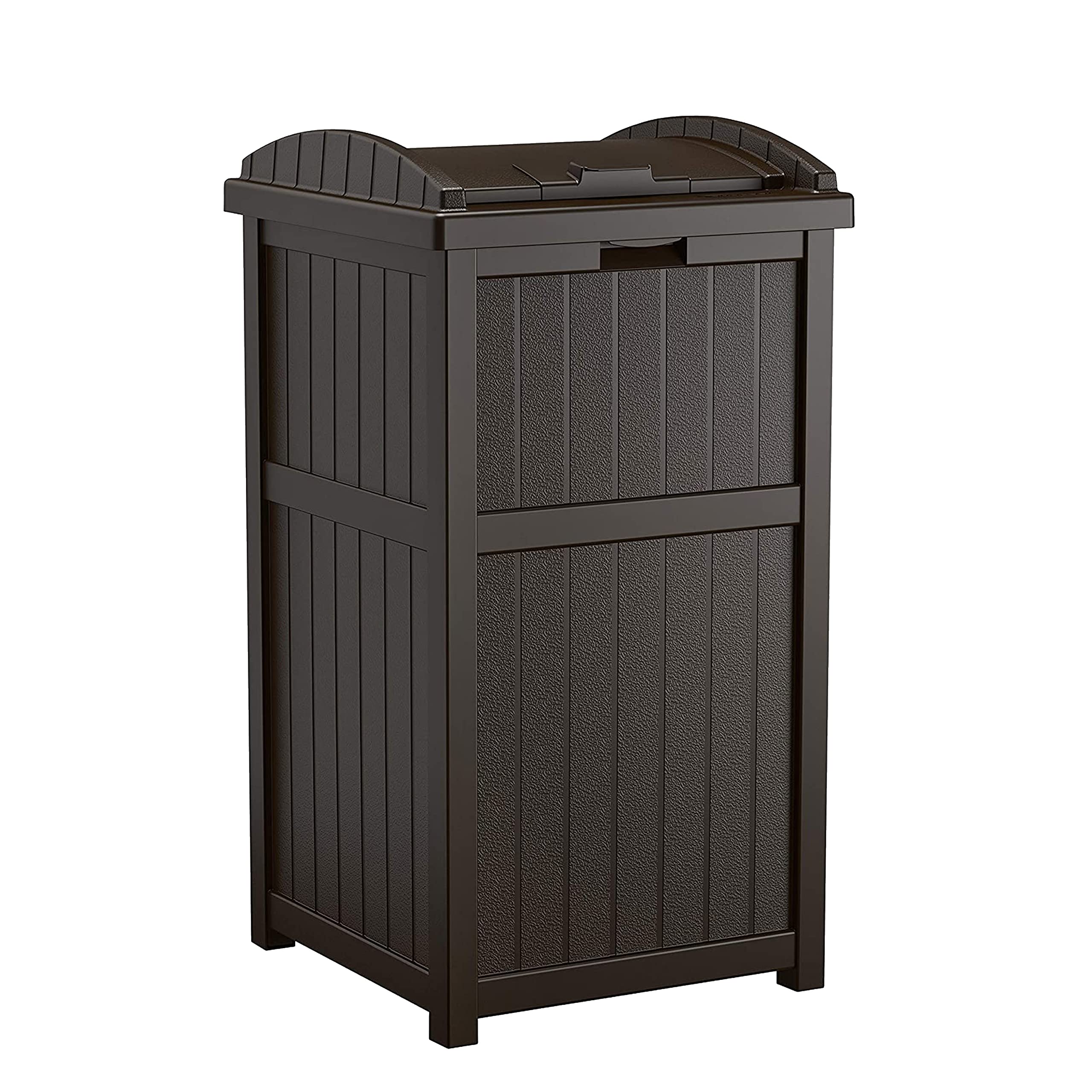 Algopix Similar Product 18 - Suncast 33 Gallon Can Resin Outdoor