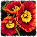 Algopix Similar Product 17 - Dimensions Needlecrafts Red Poppy Trio