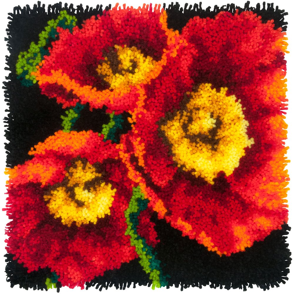 Algopix Similar Product 18 - Dimensions Needlecrafts Red Poppy Trio