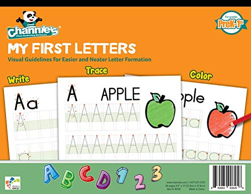 Algopix Similar Product 12 - Channies My First Letters Easy to