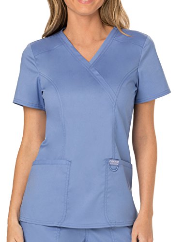 Algopix Similar Product 14 - Cherokee Revolution Mock Wrap Top