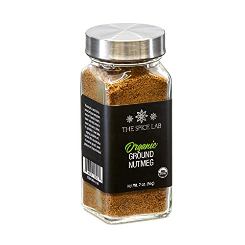 Algopix Similar Product 10 - The Spice Lab Organic Ground Nutmeg