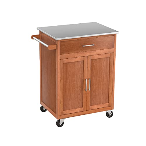Algopix Similar Product 3 - Giantex Kitchen Island Cart Farmhouse