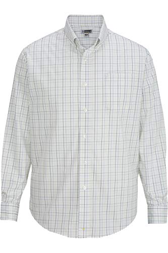 Algopix Similar Product 2 - Edwards Mens Tattersall Poplin Long