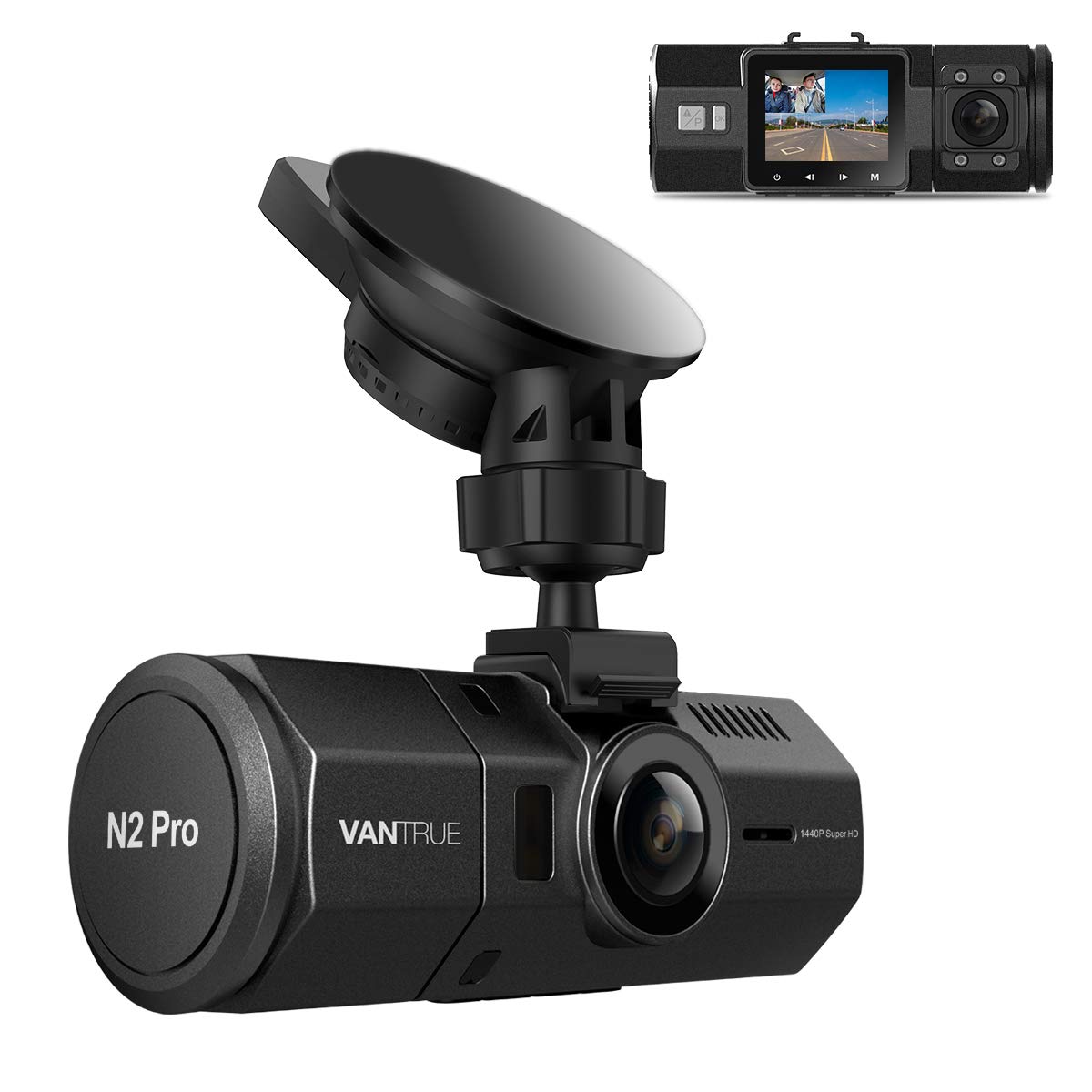Algopix Similar Product 18 - Vantrue N2 Pro Uber Dual Dash Cam