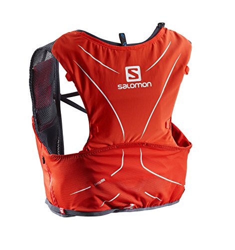 Algopix Similar Product 8 - Salomon Adv Skin 5 Set Fiery Red