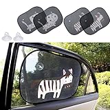 Algopix Similar Product 2 - Biubee 4 Packs Car Window Sun Shade for