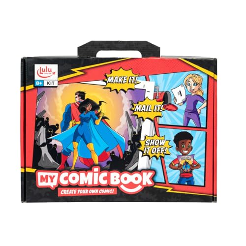 Algopix Similar Product 8 - Lulu Jr My Comic Book Making Kit